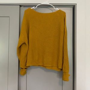 French Connection Mustard Sweater